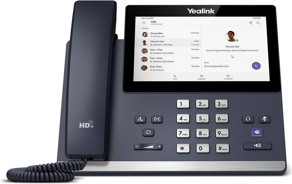 NEU/OVP: Yealink Telefon SIP-MP56-Teams Edition, schnurgebunden, mit Touchscreen, WLAN, Bluetooth